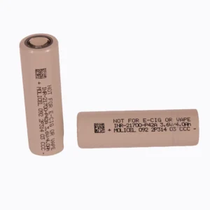 Product image: Molicel INR21700-P42A 3.6V 4200mAh Battery Cell