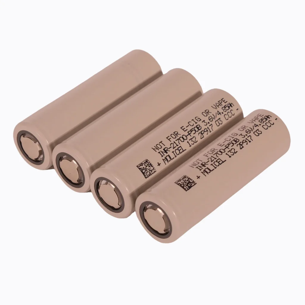Molicel INR21700-P50B cylindrical lithium-ion battery cells