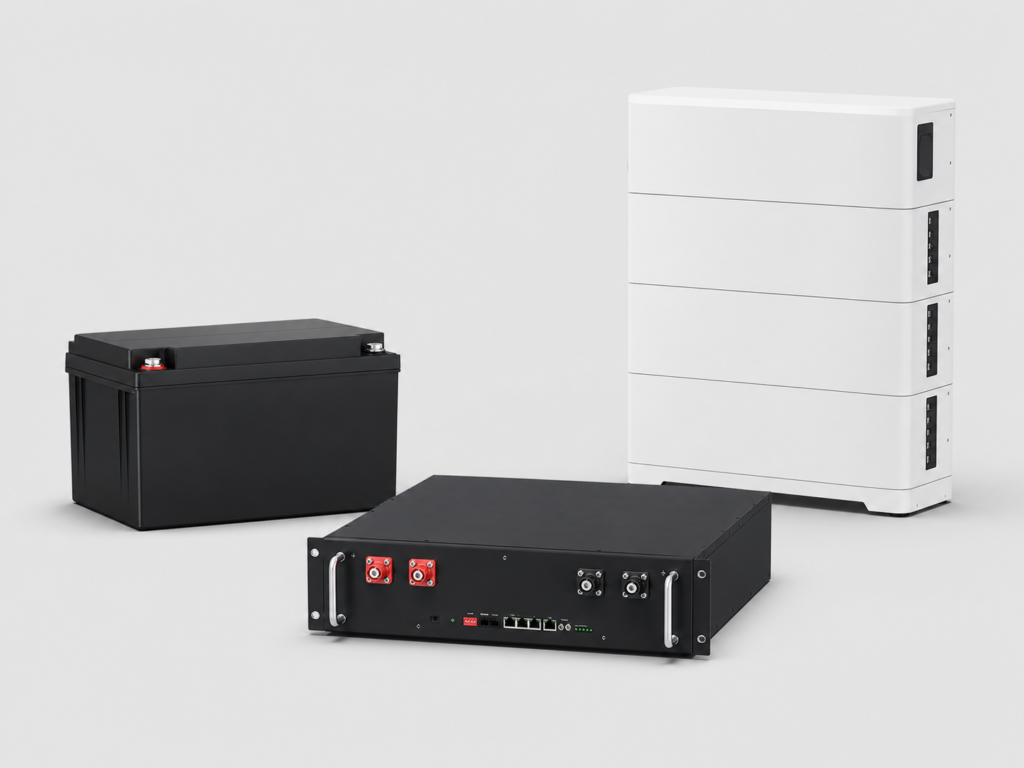 LiFePO4 battery packs and rack battery for energy storage systems