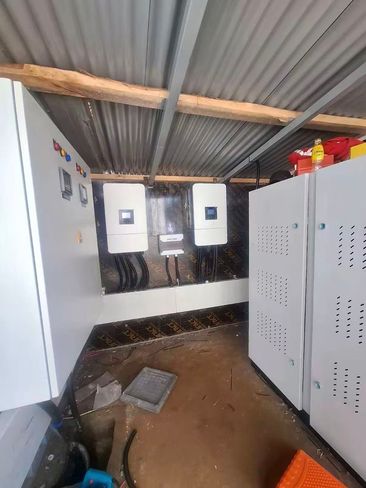 Residential home backup installation