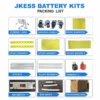 48V 51.2V 16S LiFePO4 DIY Battery Box with BMS