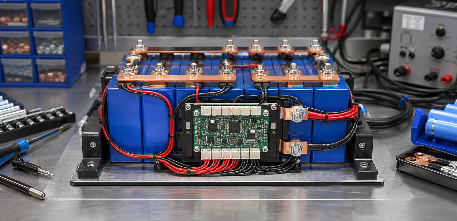 Battery configuration visual