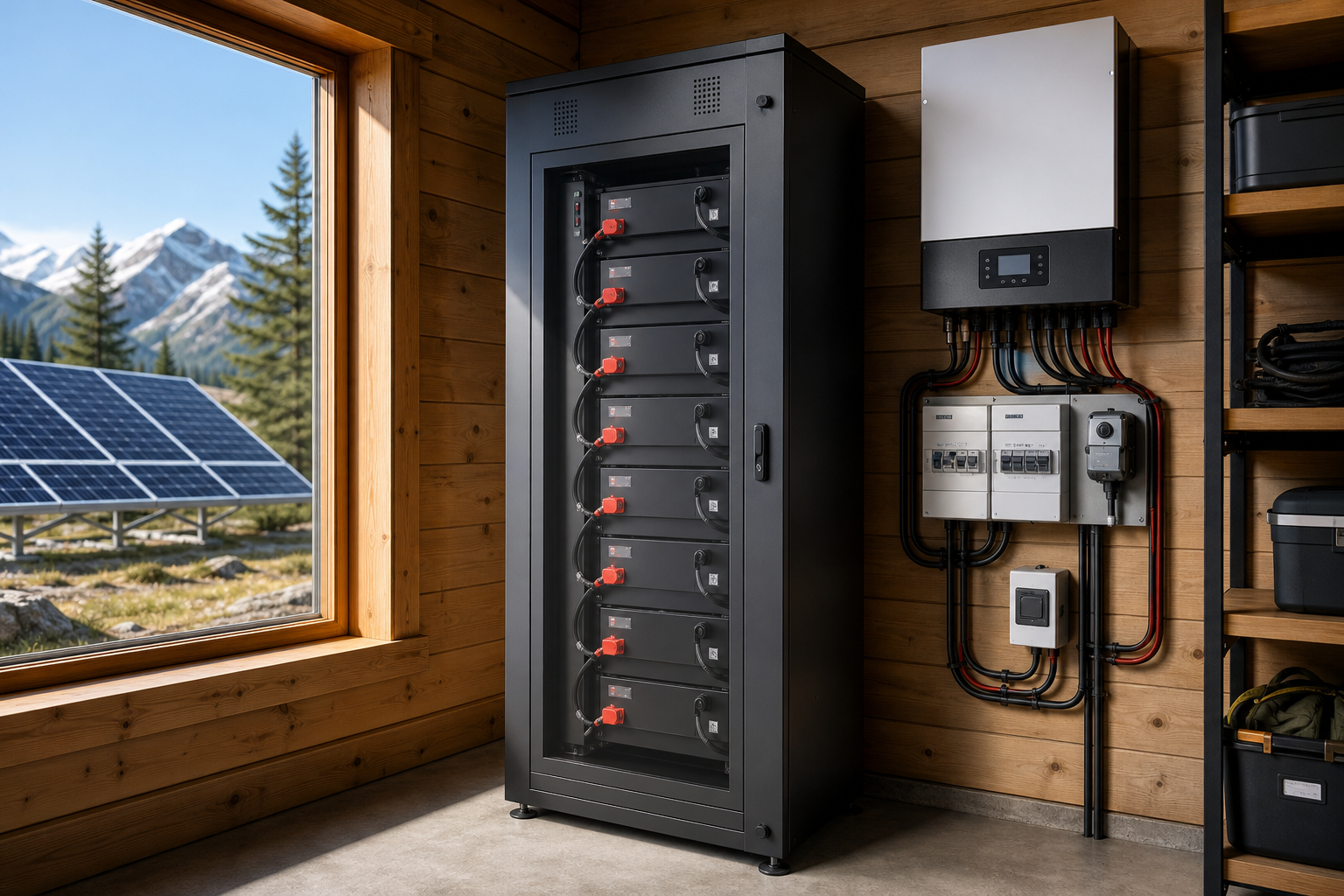 Solar & Off-grid battery application