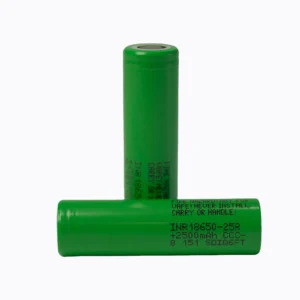 Product image: Samsung INR18650-25RM/T 3.6V 2500mAh Battery Cell