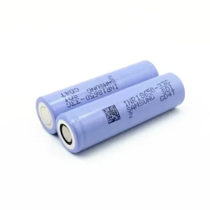 Samsung INR18650-33G 3.6V 3300mAh battery cell Product image: Samsung INR18650-33G 3.6V 3300mAh Battery Cell