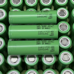 Samsung INR21700-48X 3.6V 4800mAh battery cell Product image: Samsung INR21700-48X 3.6V 4800mAh Battery Cell