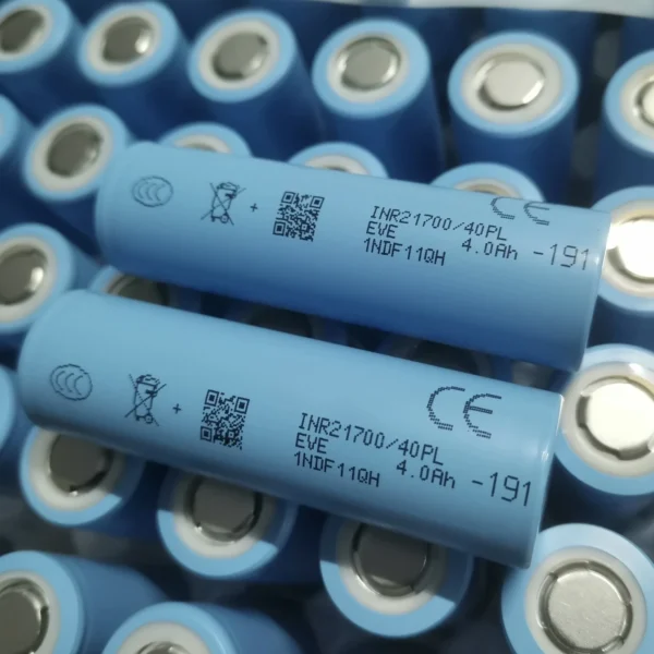 Product image: EVE INR21700-50PL 3.7V 5000mAh Battery Cell