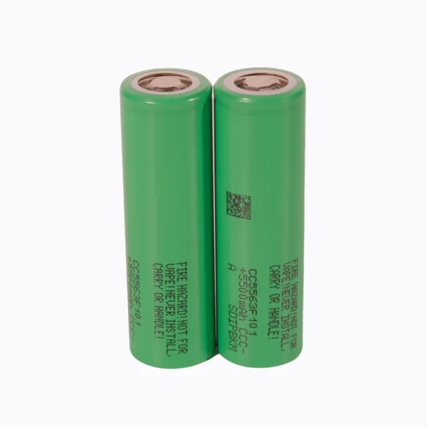 Samsung INR21700-58E 3.6V 5800mAh battery cell Product image: Samsung INR21700-58E 3.6V 5800mAh Battery Cell