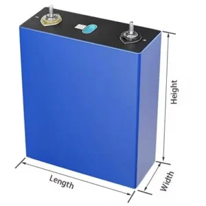 CALB LF314 314Ah LiFePO4 battery cell Product image: CALB LF314 314Ah LiFePO4 Battery Cell