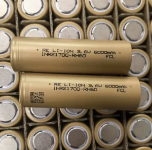 Product image: Reliance INR21700-RH60 3.7V 6000mAh Battery Cell