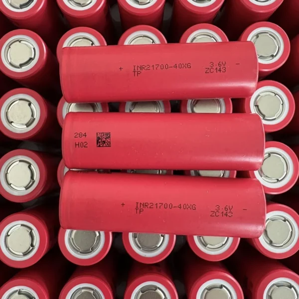 Tenpower INR21700-40XG 3.7V 4000mAh battery cell Product image: Tenpower INR21700-40XG 3.7V 4000mAh Battery Cell