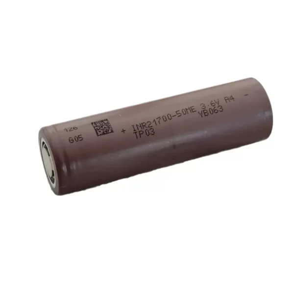 Product image: Tenpower INR21700-50ME 3.7V 5000mAh Battery Cell